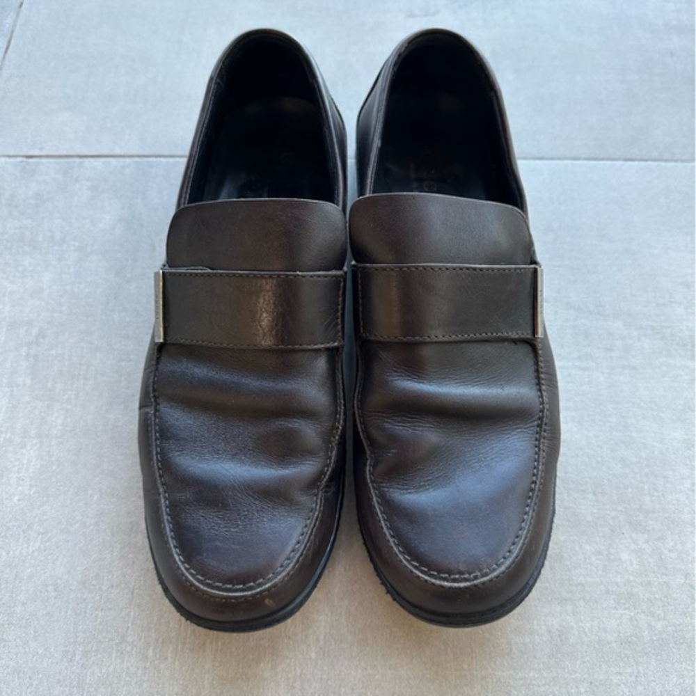 Gucci Women’s Leather Brown Loafers - 38.5 / 8.5